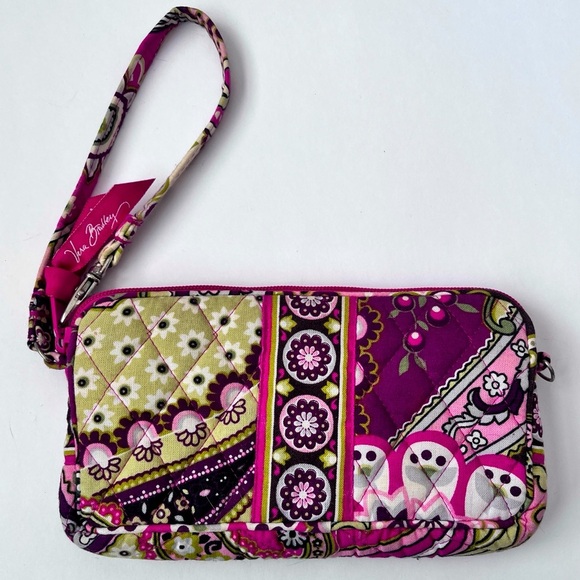 Vera Bradley 100% Cotton Zip Wallet - Picture 1 of 9